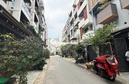 NHÀ MỚI ĐƯỜNG 8M NGUYỄN TƯ GIẢN GV -  FULL NỘI THẤT - 4.2MX14M - 5TẦNG - GIÁ 10 TỶ